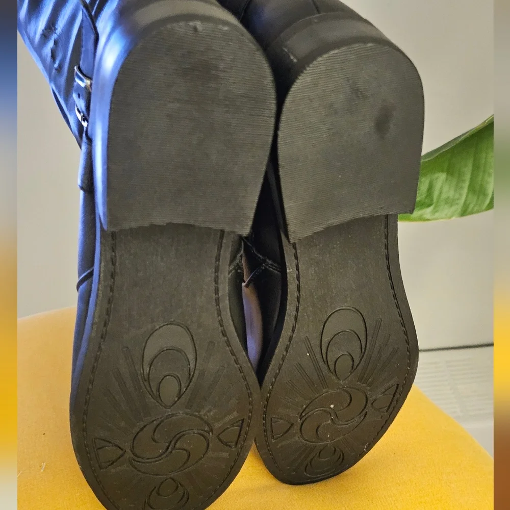 Nine West Black Over-the-Knee Riding Boots